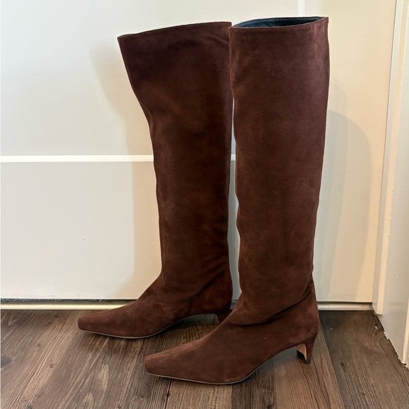 STAUD Wally Boots - Mahogany - Picture 9 of 10